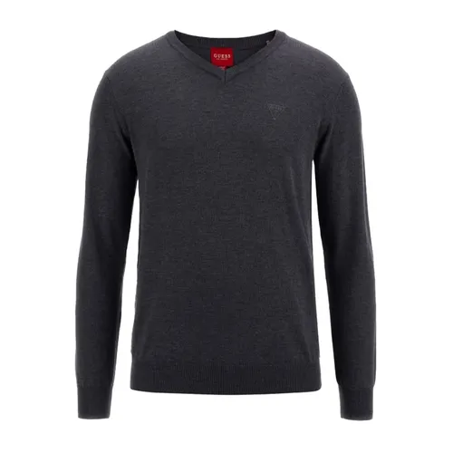 Knitwear > V-neck Knitwear - - Guess - Modalova