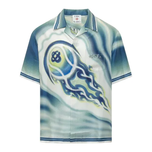 Shirts > Short Sleeve Shirts - - Casablanca - Modalova