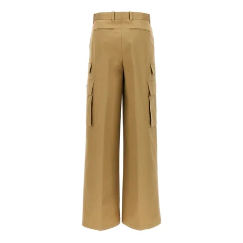 Trousers > Wide Trousers - - Versace - Modalova