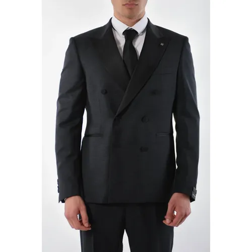 Suits > Suit Sets > Double Breasted Suits - - Tagliatore - Modalova