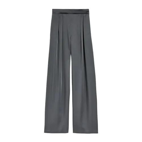 Trousers > Wide Trousers - - Max Mara Studio - Modalova