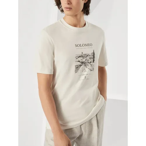 Tops > T-Shirts - - Brunello Cucinelli - Modalova