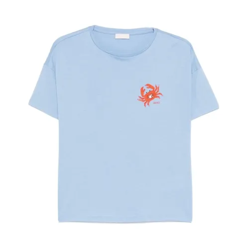 Liu Jo - Tops > T-Shirts - Blue - Liu Jo - Modalova