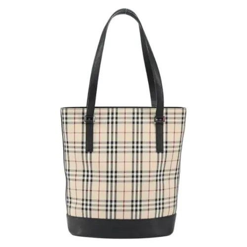 Pre-owned > Pre-owned Bags > Pre-owned Tote Bags - - Burberry Vintage - Modalova