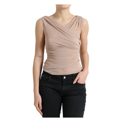 Tops > Sleeveless Tops - - Dolce & Gabbana - Modalova