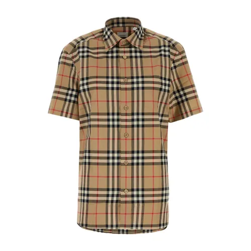 Shirts > Short Sleeve Shirts - - Burberry - Modalova
