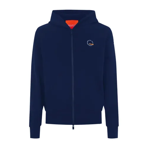 Sweatshirts & Hoodies > Zip-throughs - - Suns - Modalova