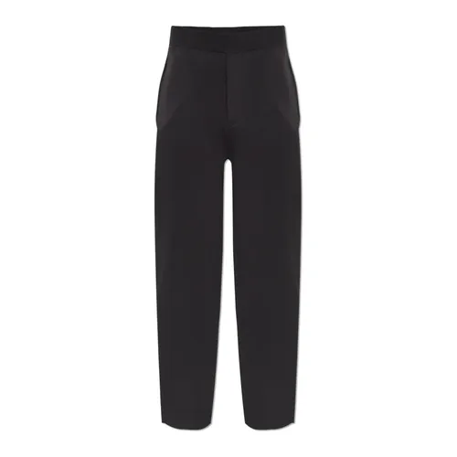 Trousers > Wide Trousers - - Emporio Armani - Modalova
