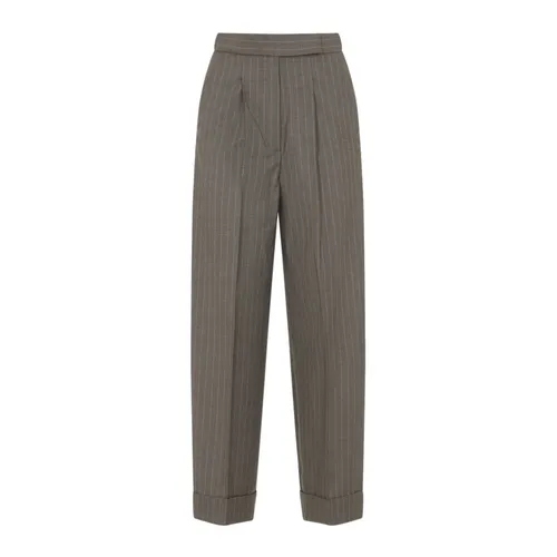 Trousers > Straight Trousers - - Max Mara - Modalova