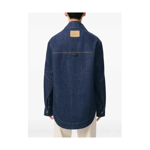 Jackets > Denim Jackets - - Ami Paris - Modalova