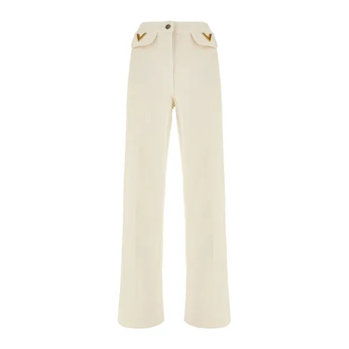 Trousers > Wide Trousers - - Valentino Garavani - Modalova