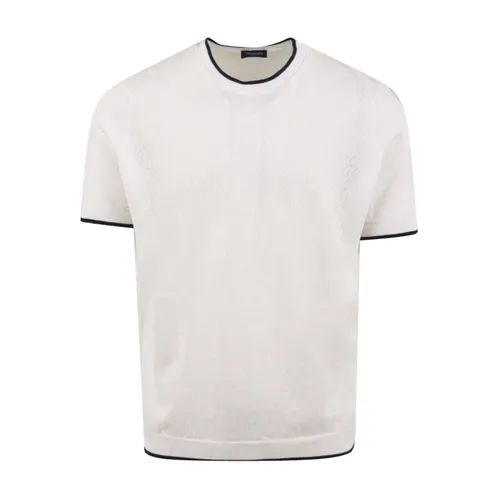 Drumohr - Tops > T-Shirts - White - Drumohr - Modalova