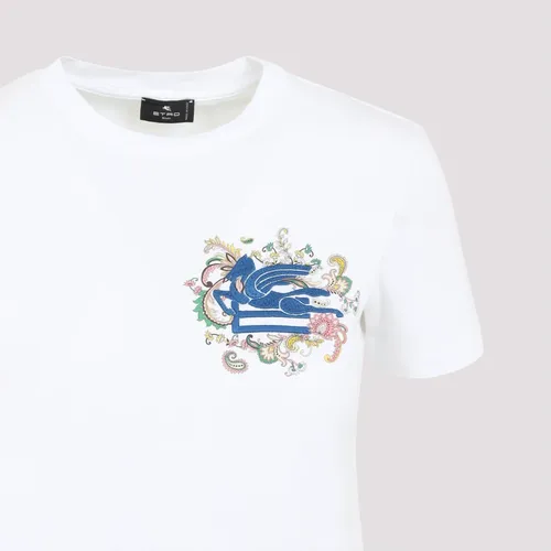 Etro - Tops > T-Shirts - White - Etro - Modalova