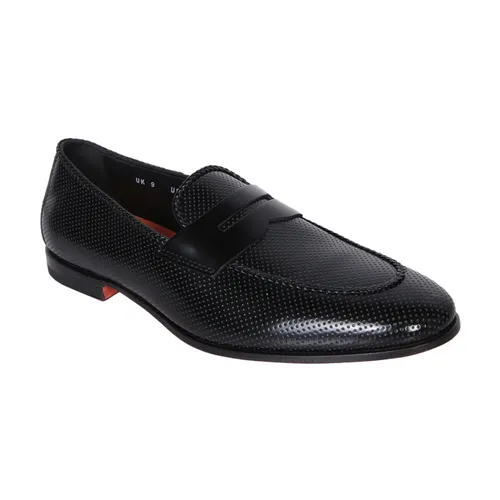 Shoes > Flats > Loafers - - Santoni - Modalova
