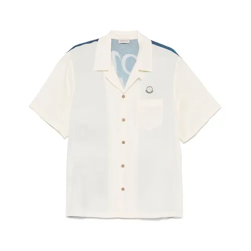 Shirts > Short Sleeve Shirts - - Moncler - Modalova