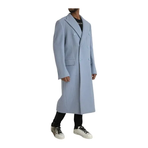 Coats > Double-Breasted Coats - - Dolce & Gabbana - Modalova