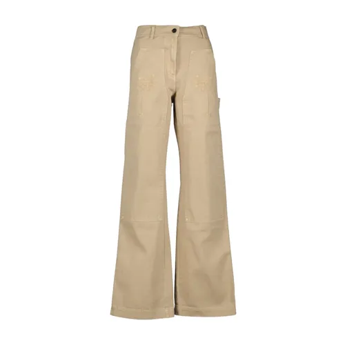 Trousers > Wide Trousers - - Palm Angels - Modalova