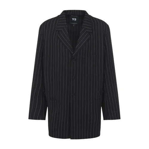 Y-3 - Jackets > Blazers - Black - Y-3 - Modalova