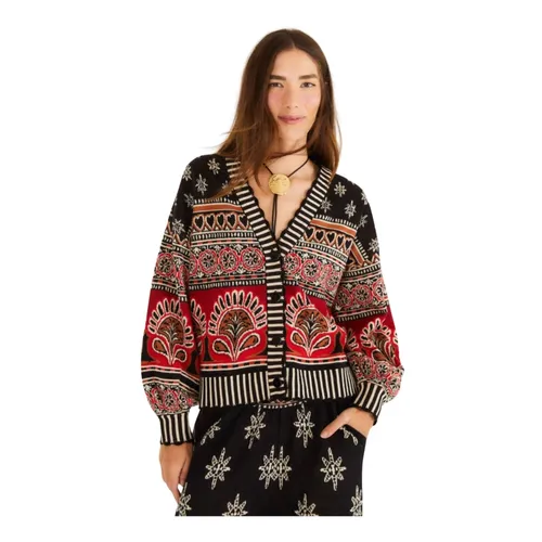 Knitwear > Cardigans - - Farm Rio - Modalova