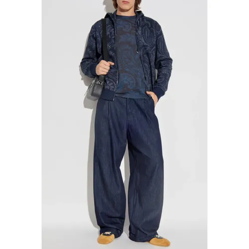 Etro - Tops > T-Shirts - Blue - Etro - Modalova