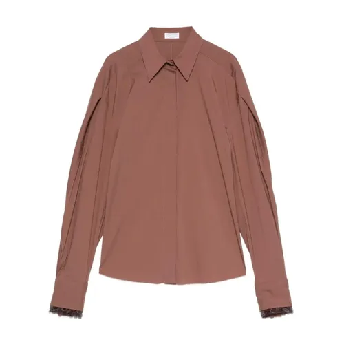 Blouses & Shirts > Shirts - - Brunello Cucinelli - Modalova