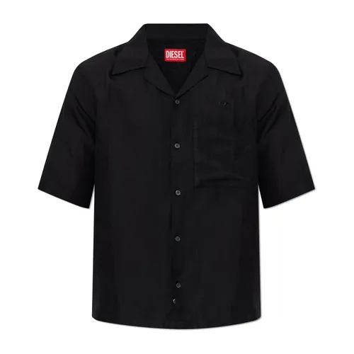 Shirts > Short Sleeve Shirts - - Diesel - Modalova