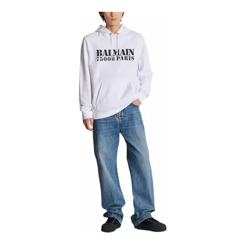 Sweatshirts & Hoodies > Hoodies - - Balmain - Modalova