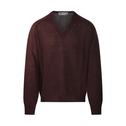 Knitwear > V-neck Knitwear - - Our Legacy - Modalova
