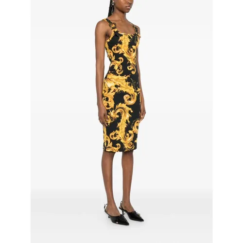 Dresses > Day Dresses > Midi Dresses - - Versace Jeans Couture - Modalova