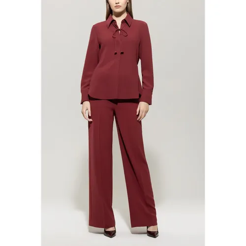 Trousers > Wide Trousers - - Luisa Cerano - Modalova