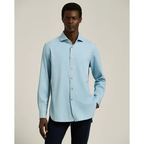 Shirts > Denim Shirts - - Kiton - Modalova
