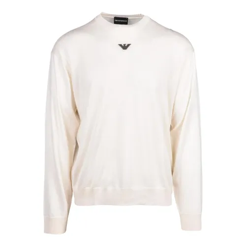 Knitwear > Round-neck Knitwear - - Emporio Armani - Modalova