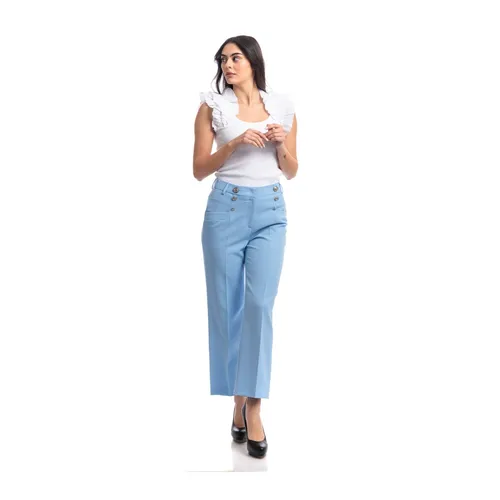 Trousers > Cropped Trousers - - Liu Jo - Modalova