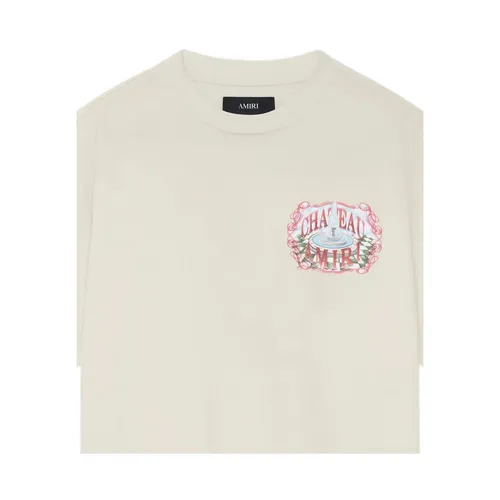Amiri - Tops > T-Shirts - Beige - Amiri - Modalova