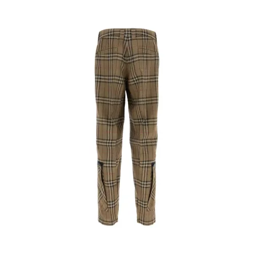 Trousers > Straight Trousers - - Burberry - Modalova