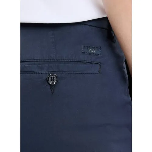Trousers > Straight Trousers - - Fay - Modalova