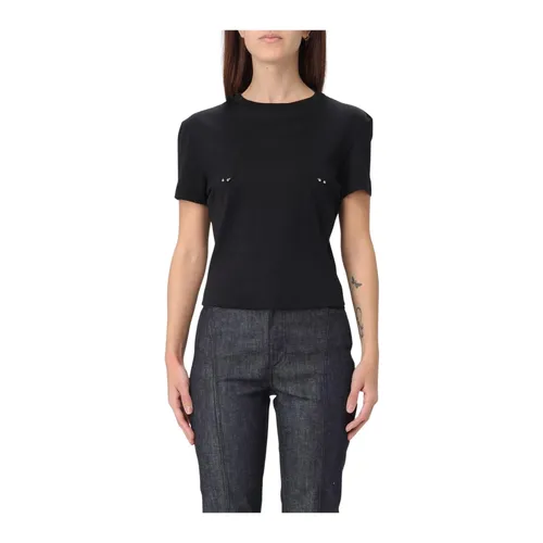 Mugler - Tops > T-Shirts - Black - Mugler - Modalova