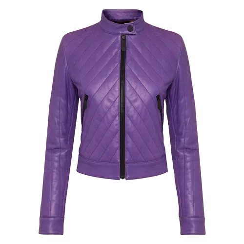 Jackets > Leather Jackets - - Philipp Plein - Modalova