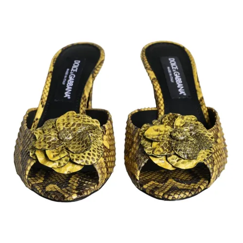 Shoes > Heels > Heeled Mules - - Dolce & Gabbana - Modalova