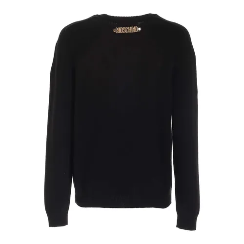 Knitwear > Round-neck Knitwear - - Moschino - Modalova