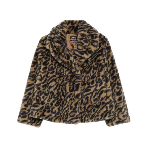 Jackets > Faux Fur & Shearling Jackets - - A.p.c. - Modalova