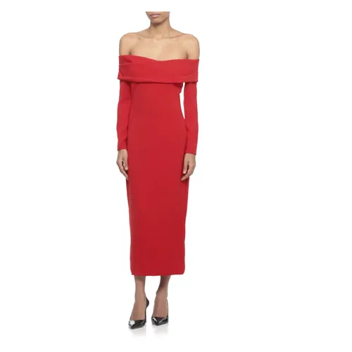 Dresses > Day Dresses > Midi Dresses - - Solace London - Modalova