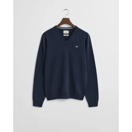 Knitwear > V-neck Knitwear - - Gant - Modalova