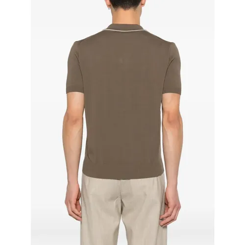 Tops > Polo Shirts - - Canali - Modalova