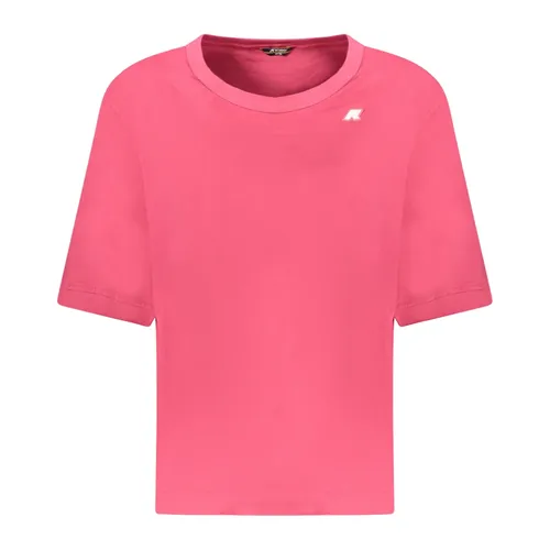 K-Way - Tops > T-Shirts - Pink - K-Way - Modalova