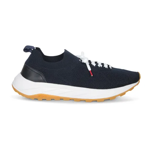 Kiton - Shoes > Sneakers - Blue - Kiton - Modalova