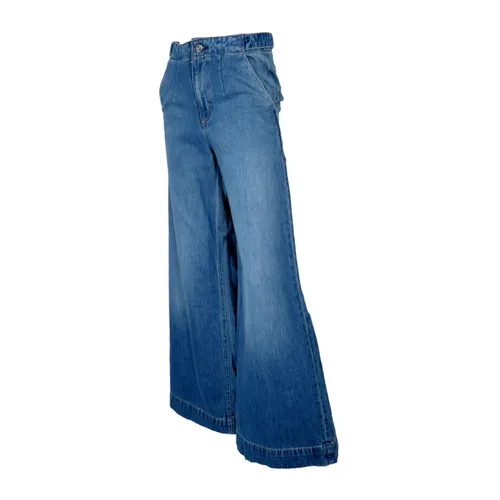 Hugo - Jeans > Wide Jeans - Blue - Hugo - Modalova