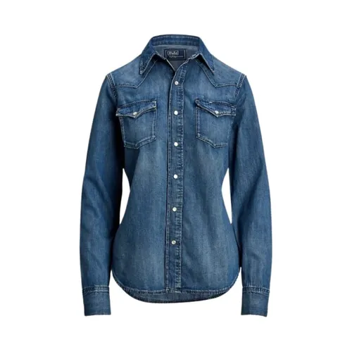 Blouses & Shirts > Denim Shirts - - Polo Ralph Lauren - Modalova