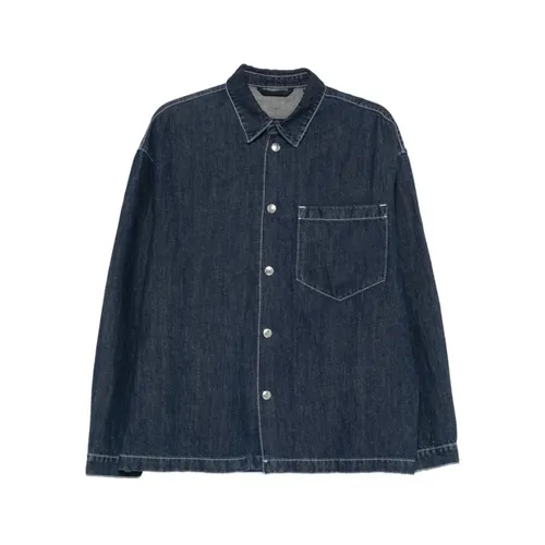 Jackets > Denim Jackets - - 7 For All Mankind - Modalova