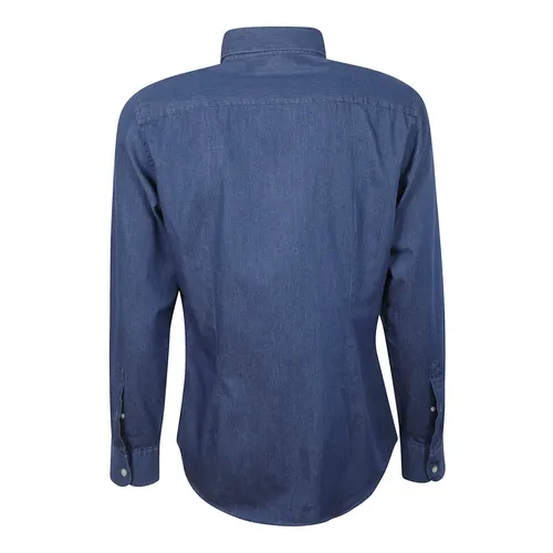 Shirts > Denim Shirts - - Fay - Modalova